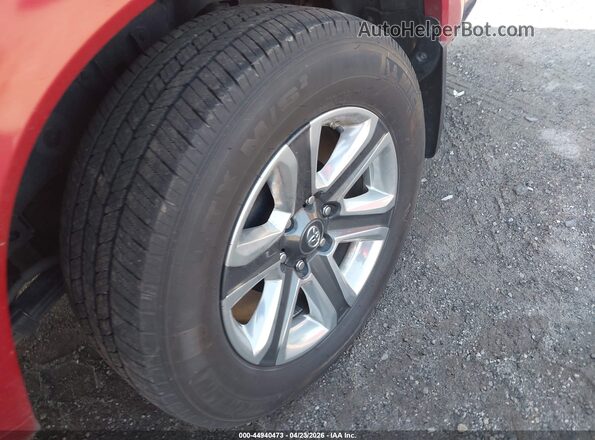 3TMGZ5AN2JM136205 2018 TOYOTA LIMITED Red Vista del cuadro de instrumentos