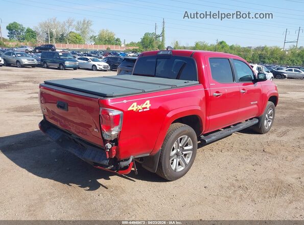 3TMGZ5AN2JM136205 2018 TOYOTA LIMITED Red Trasero derecho