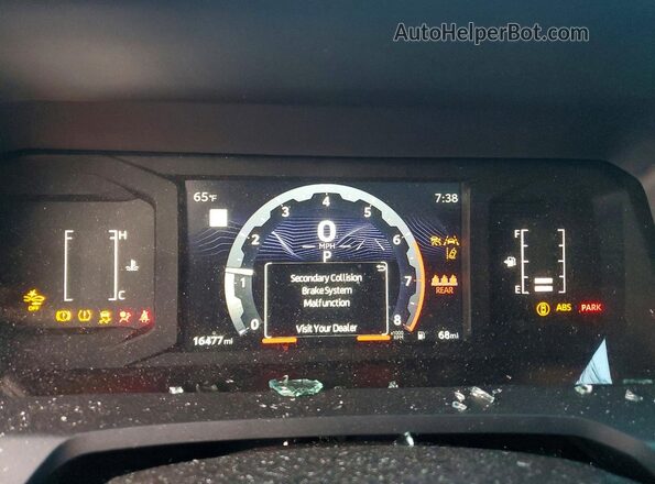 3TMKB5FN4RM010625 2024 TOYOTA TACOMA White Vista del cuadro de instrumentos