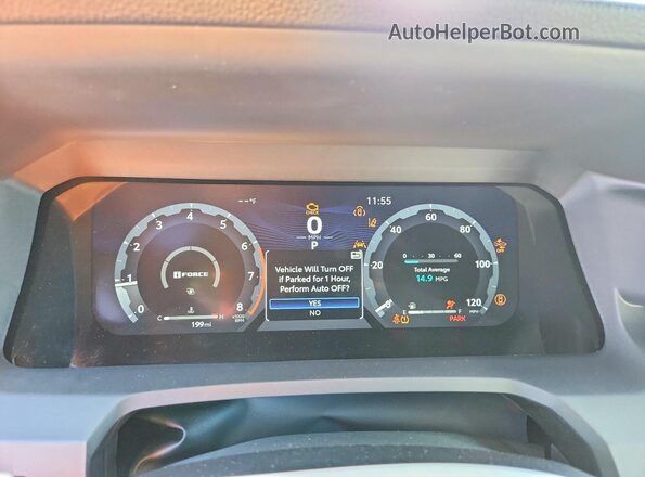 3TMLB5JN0TM228063 2026 TOYOTA TACOMA Синий Вид щитка приборов