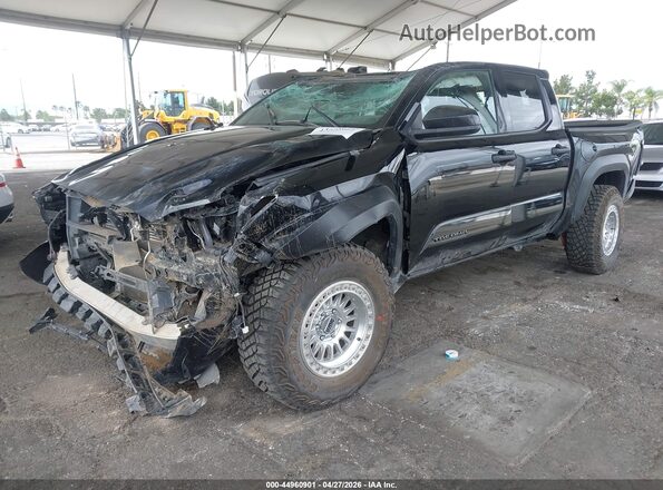 3TMLB5JN1SM208581 2025 TOYOTA TACOMA Black წინა მარცხენა ხედი სამი მეოთხედიდან
