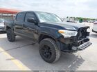 2022 Toyota Tacoma Sr Black vin: 3TYAX5GN9NT060933