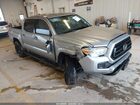 2021 Toyota Tacoma Sr Silver vin: 3TYAX5GNXMT014798