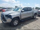 2021 Toyota Tacoma Sr Silver vin: 3TYAX5GNXMT015773