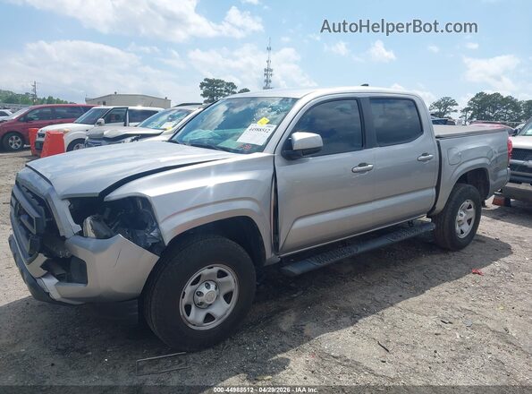 3TYAX5GNXMT015773 2021 TOYOTA TACOMA Silver Przód lewy