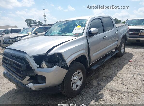 3TYAX5GNXMT015773 2021 TOYOTA TACOMA Silver Widok z przodu
