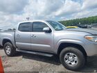 2021 Toyota Tacoma Sr Silver vin: 3TYAX5GNXMT015773
