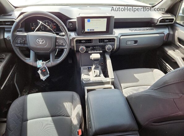 3TYKB5FN7ST029972 2025 TOYOTA TACOMA Gray Widok deski rozdzielczej