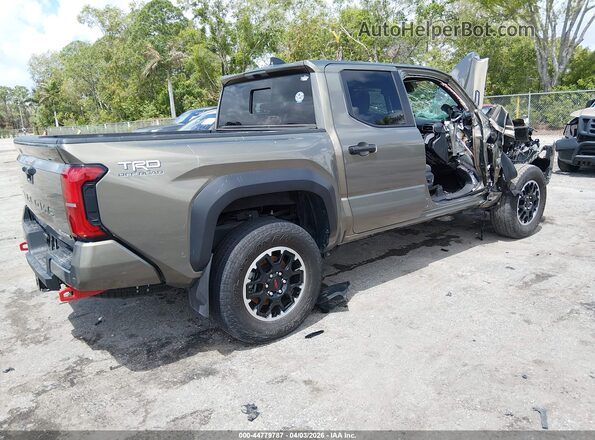 3TYLC5LN8RT010461 2024 TOYOTA TACOMA HYBRID Green Հետևի աջ