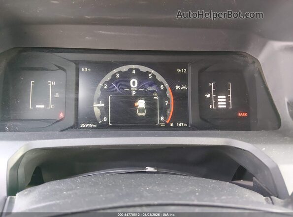 3TYLD5KNXRT007799 2024 TOYOTA TACOMA White Вид задніх сидінь