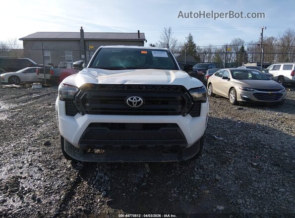 3TYLD5KNXRT007799 2024 TOYOTA TACOMA White Вид задньої частини салону
