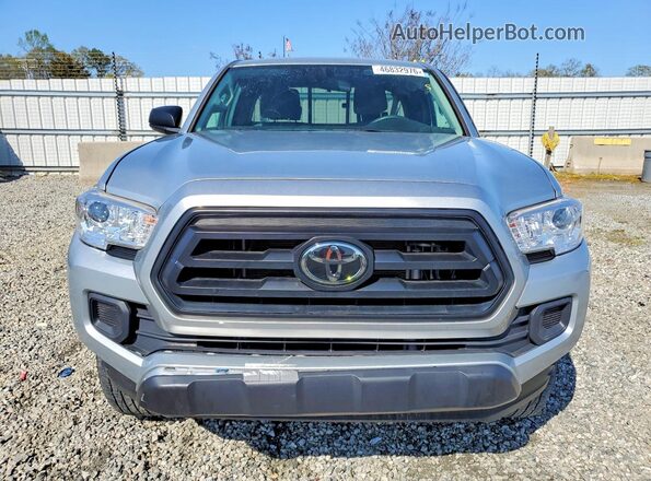 3TYRX5GN5NT059751 2022 TOYOTA TACOMA Серебряный Вид спереди