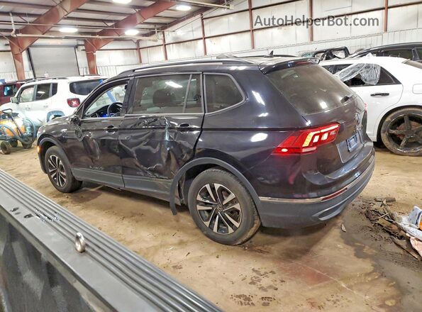 3VV0B7AX2NM122525 2022 VOLKSWAGEN TIGUAN Charcoal Tył lewy