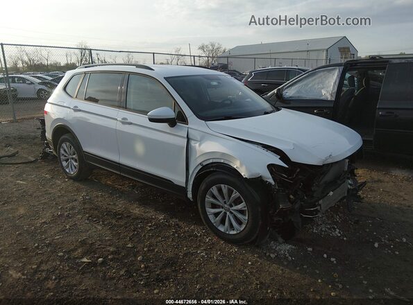 3VV0B7AX6KM089458 2019 VOLKSWAGEN TIGUAN Белый Передняя правая четверть