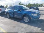 2018 Volkswagen Tiguan 2.0t S Blue vin: 3VV1B7AX0JM028643