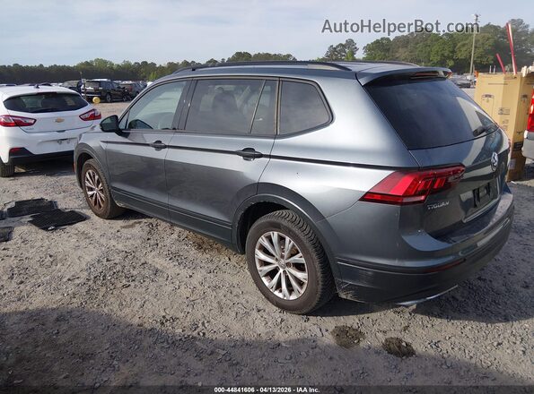 3VV1B7AX1JM060680 2018 VOLKSWAGEN TIGUAN Gray Задня ліва чверть