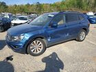 2018 Volkswagen Tiguan S Синий vin: 3VV1B7AX5JM098168