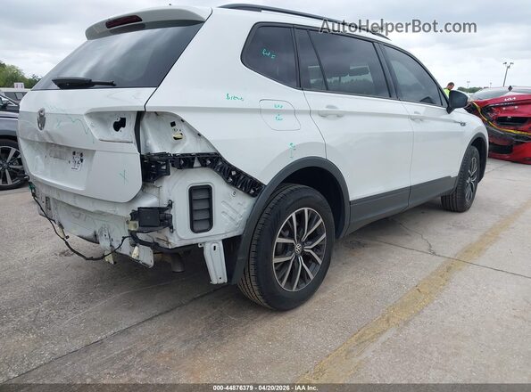 3VV1B7AX7MM066455 2021 VOLKSWAGEN TIGUAN Белый Задняя правая четверть