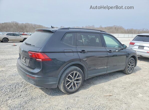 3VV1B7AX9MM019797 2021 VOLKSWAGEN TIGUAN Black Tył prawy