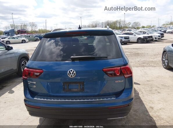 3VV2B7AX0KM174790 2019 VOLKSWAGEN TIGUAN Blue 