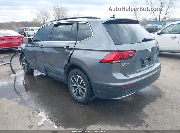 3VV2B7AX3KM199859 2019 VOLKSWAGEN TIGUAN Gray Trasero izquierdo