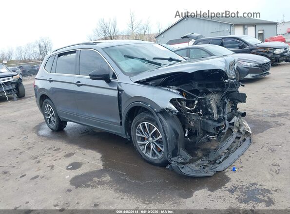 3VV2B7AX3KM199859 2019 VOLKSWAGEN TIGUAN Gray Delantero derecho