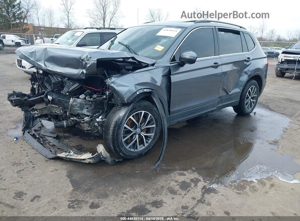3VV2B7AX3KM199859 2019 VOLKSWAGEN TIGUAN Gray Vista tres cuartos delantera izquierda