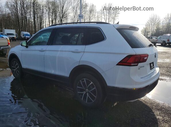 3VV2B7AX3MM032212 2021 VOLKSWAGEN TIGUAN White Հետևի ձախ