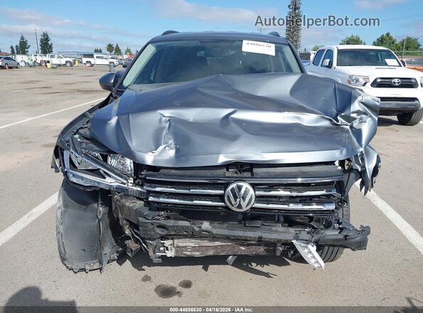 3VV2B7AX3MM049933 2021 VOLKSWAGEN TIGUAN Серый Вид задней части салона