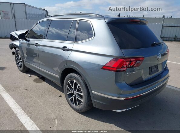 3VV2B7AX3MM049933 2021 VOLKSWAGEN TIGUAN Серый Задняя левая четверть