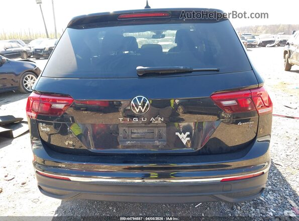 3VV2B7AX3NM038027 2022 VOLKSWAGEN TIGUAN Черный 