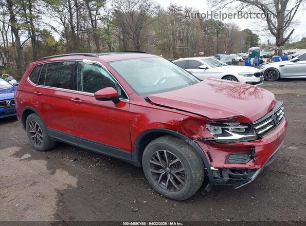 3VV2B7AX4KM012550 2019 VOLKSWAGEN TIGUAN Красный Вид задней части салона