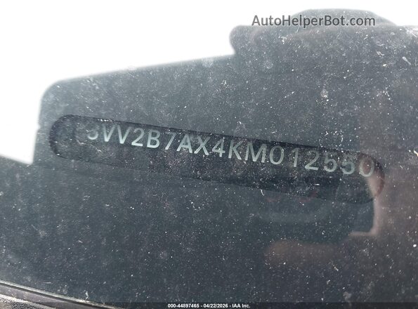 3VV2B7AX4KM012550 2019 VOLKSWAGEN TIGUAN Красный 