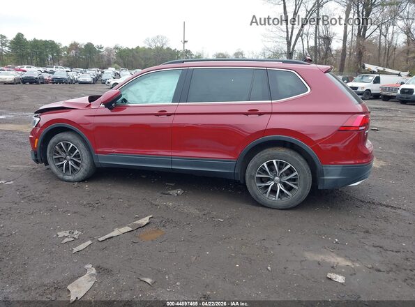 3VV2B7AX4KM012550 2019 VOLKSWAGEN TIGUAN Красный Панорамный вид салона 360°