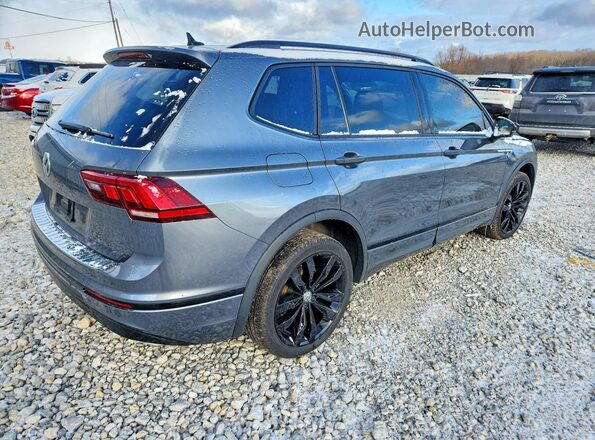 3VV2B7AX4MM139947 2021 VOLKSWAGEN TIGUAN Серый Задняя правая четверть