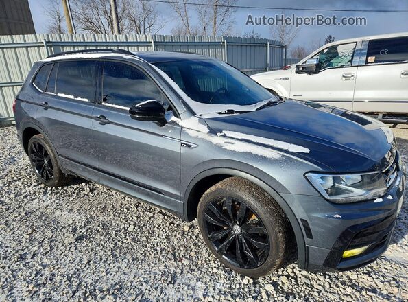3VV2B7AX4MM139947 2021 VOLKSWAGEN TIGUAN Серый Передняя правая четверть