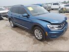 2018 Volkswagen Tiguan 2.0t Se/2.0t Sel Blue vin: 3VV2B7AX5JM092150