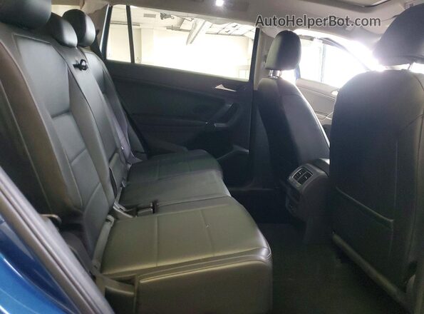 3VV2B7AX6JM066110 2018 VOLKSWAGEN TIGUAN Синий Вид задних сидений