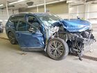 2018 Volkswagen Tiguan Se Синий vin: 3VV2B7AX6JM066110