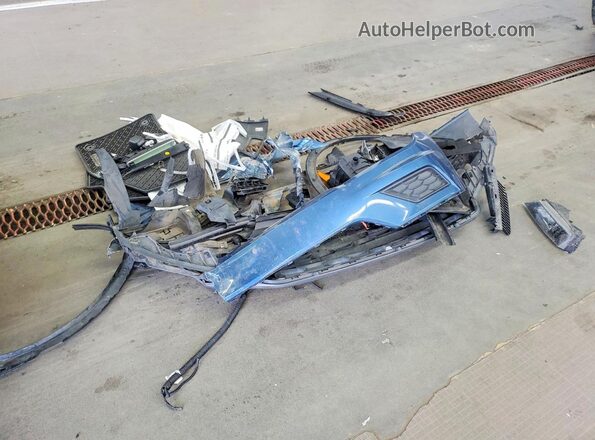 3VV2B7AX6JM066110 2018 VOLKSWAGEN TIGUAN Синий Вид подкапотного пространства