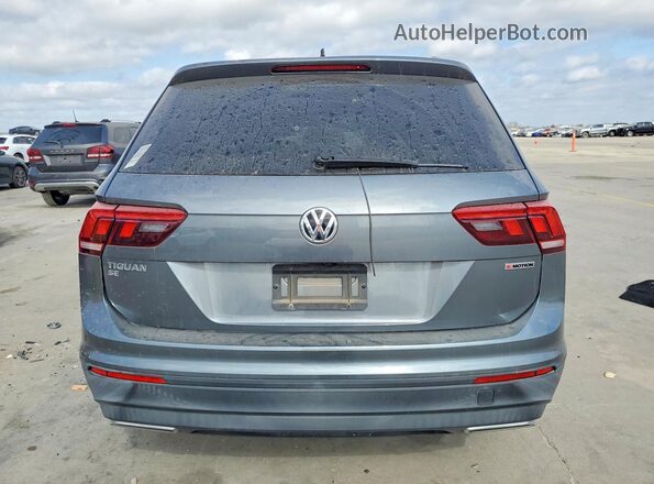 3VV2B7AX6KM080610 2019 VOLKSWAGEN TIGUAN Серый Вид сзади