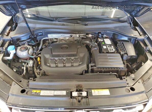 3VV2B7AX8MM064119 2021 VOLKSWAGEN TIGUAN Black Շարժիչի բաժամունքի տեսք
