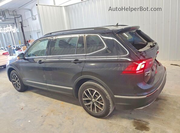 3VV2B7AX8MM064119 2021 VOLKSWAGEN TIGUAN Black Հետևի ձախ
