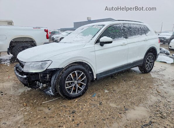 3VV3B7AX0LM091608 2020 VOLKSWAGEN TIGUAN White Vista tres cuartos delantera izquierda