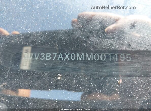 3VV3B7AX0MM001195 2021 VOLKSWAGEN TIGUAN Серый 