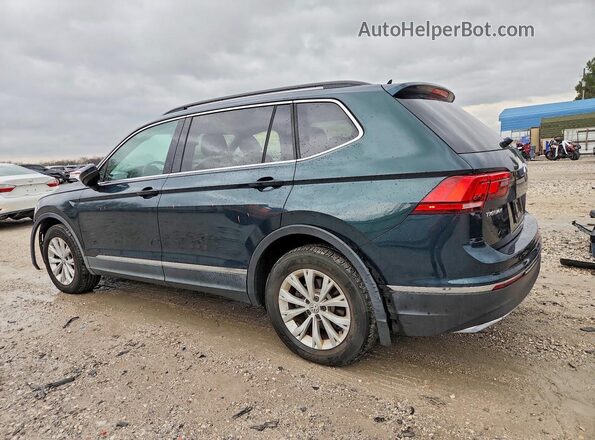 3VV3B7AX1JM007938 2018 VOLKSWAGEN TIGUAN Зеленый Задняя левая четверть