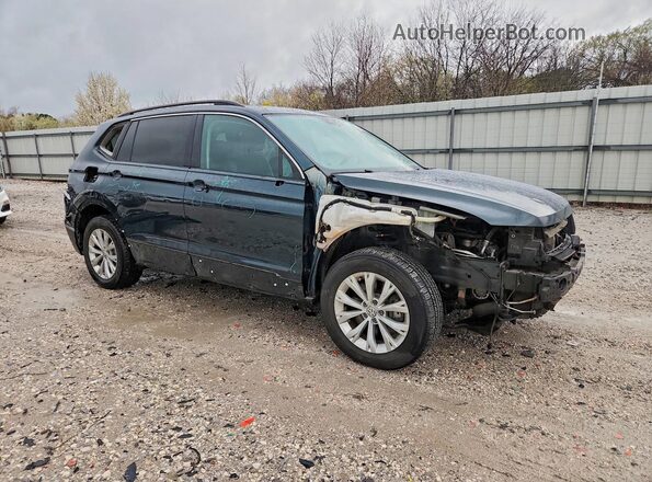 3VV3B7AX1JM007938 2018 VOLKSWAGEN TIGUAN Зеленый Передняя правая четверть