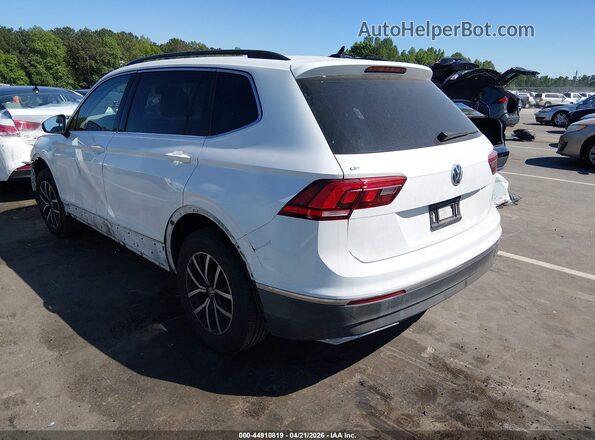 3VV3B7AX2MM021836 2021 VOLKSWAGEN TIGUAN Белый Задняя левая четверть