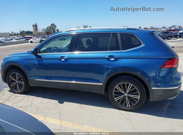 3VV3B7AX3KM062229 2019 VOLKSWAGEN TIGUAN Blue 360 interior view
