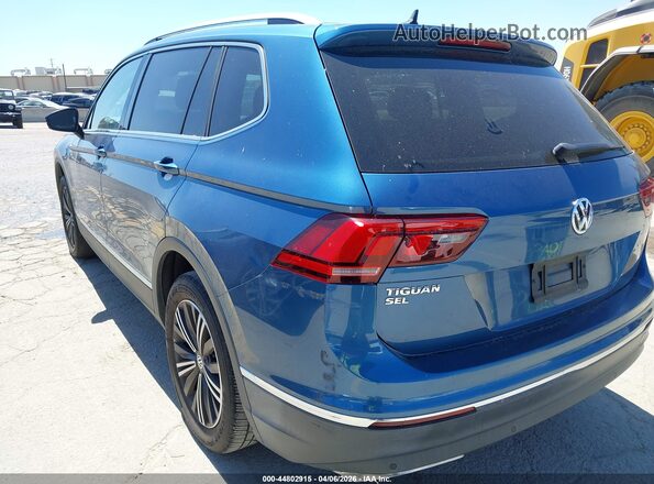 3VV3B7AX3KM062229 2019 VOLKSWAGEN TIGUAN Blue Front view